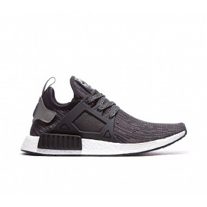 Adidas NMD XR1 Primeknit Trainer - Black / Metallic Silver
